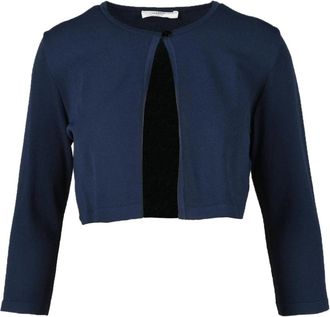 Charlott Kort vest - Dames - Vesten - Blauw - M - Polyester - Truien & Vesten