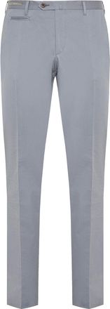 Corneliani Pantaloni affusolati con pieghe - Blu