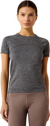Ariat Womens Sustain Baselayer Top in Heather Grey, Size X-Small, by Ariat