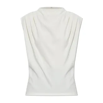 AllSaints Tops, Dames, Beige, S, Polyester, Emerson Top