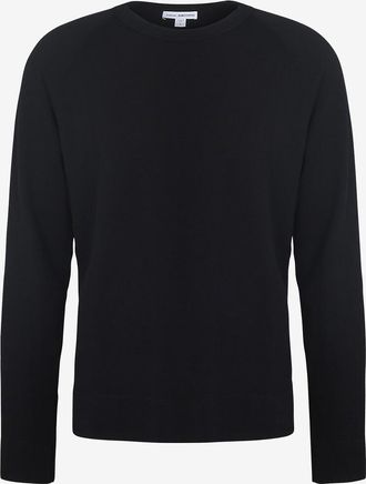 James Perse Rundhals-Sweatshirt aus geflammtem Jersey