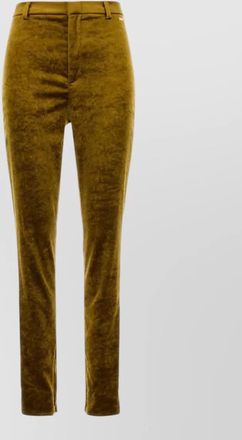 Gucci chenille skinny trousers