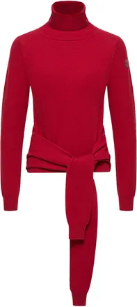 Moncler Moncler Wool & Cashmere Blend Turtleneck Sweater, Women, Red, Size: Xs