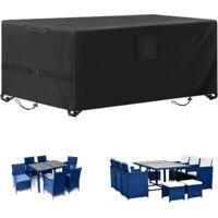 OEM Funda Para Muebles De Jard&iacute;n, Lona Impermeable De Tela Oxford 420d, Funda Protectora Para Mesa De Jard&iacute;n, 180x120x74cm - Crezuo