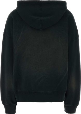 Golden Goose Bleachedwashedblack Exterior: Cotton Felpe Sweater