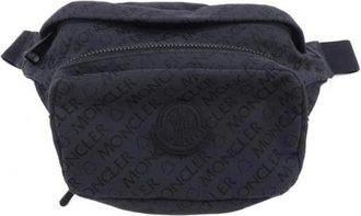 Moncler Pre-owned Belt Bags, male, Black, Size: ONE SIZE Pre-owned Shoulder Bag