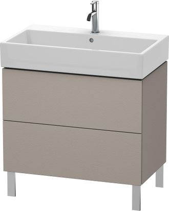Duravit Unidad De Lavabo Duravit L-cube De Pie 78,4 X 45,9 Cm, 2 Extra&iacute;bles, Para Vero Air 235080, Color: Terra Mate - Lc677701414