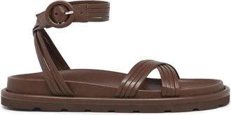 Gianvito Rossi Sandali in pelle - Marrone