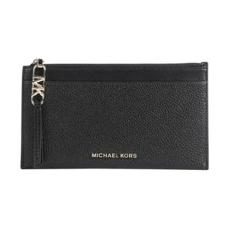 Michael Kors Portacarte grande Empire in pelle martellata - - Accessories - Donna - Nero - ONE SIZE
