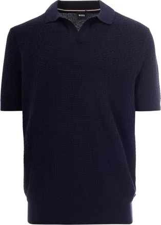 HUGO BOSS Hombre, Camisetas, Azul, Talla: S