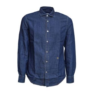 Jacob Cohen Stone Chambray Regular Casual Shirt