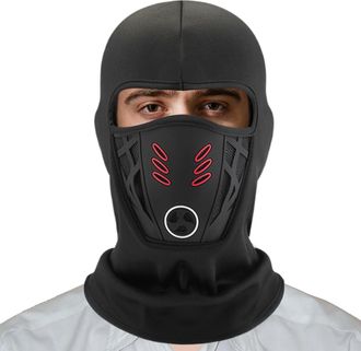 Generic Thermal Head Cover - Windproof Ski Face Cover | Breathable Hood, Riding Off Road Protective Dustproof Breathable Winter Warm Face Hood For Men And Wom