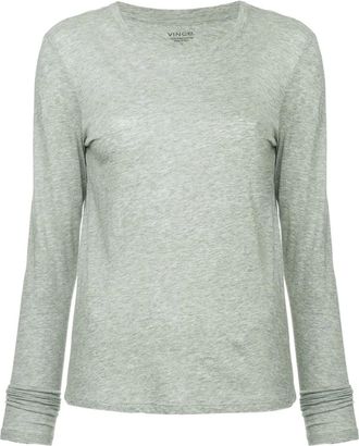 Vince Top aderente - Grigio