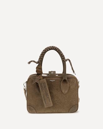 Golden Goose Borsa a Mano Vita in pelle con ricami Woman UNI