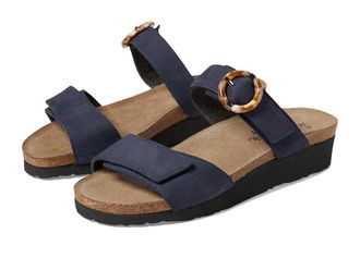 Naot Anabel Womens Shoes Navy Nubuck : EU 41 (US Womens 10) M, Leather