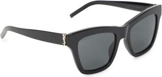 Saint Laurent Sunglasses, female, Black, Size: ONE SIZE M156 Sunglasses