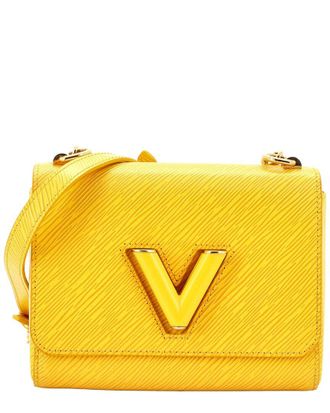 Louis Vuitton Braided Chain Twist Bag Epi Leather Mm (Authentic Pre-Loved)