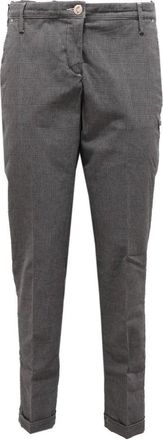 Jacob Cohen Dames, Broeken, Grijs, Maat: W30 Katoen