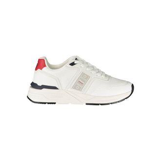 Blauer Casual Kleurblok Sneakers