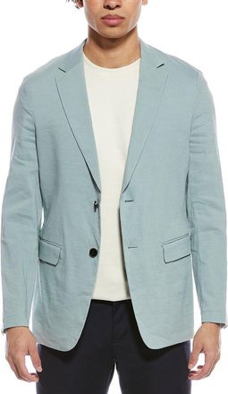 Theory Clinton Linen-Blend Blazer