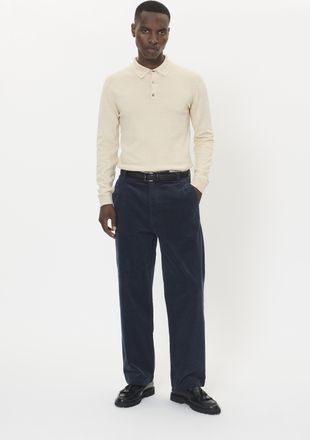 Matinique Casual broek MAChino Casual broek Loose fit navy blue