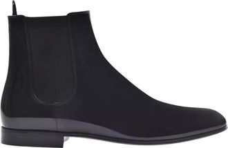 Gianvito Rossi Chelsea Boots, male, Black, Size: 10 US Black Chelsea Boots Classic Style