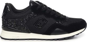 Liu Jo Glitter And Mesh Sneakers
