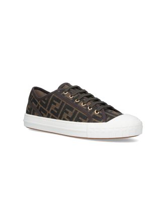 Fendi Ajzx Sneaker - Brown