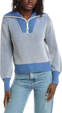 Isla Verity Plaited Rib 1/4-Zip Sweater