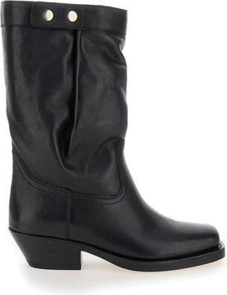Isabel Marant Schoenen, Dames, Zwart, 38 EU, Leer, Ademe Laarzen