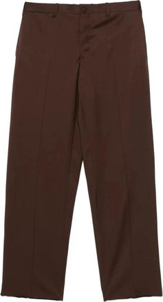 Giuliva Heritage Collection Op maat gemaakte broek - Heren - Straight fit broeken - Bruin - XL - Broeken