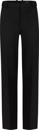 HUGO BOSS Effen rechte broek voor dames (Zwart)