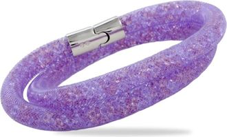 Swarovski Stardust Mauve Double Bracelet 5120044-M - Medium