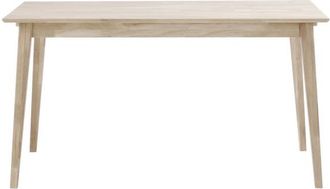 Rowico Ausziehbarer Tisch Filippa Eiche gebleicht 140-240 x 90 cm