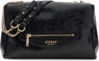 Guess Antonia Convertible Xbody Flap - Dames - Schoudertassen - Zwart - ONE Size - Polyester - Tassen
