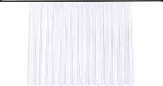 Gerster Gardine »Alina« Smokband 1 Stk. tlg. Pflegeleichte, matte Effekt-Webware