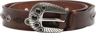 Orciani Bruci Riem - Heren - Riemen - Bruin - 100 CM - Leer - Accessoires