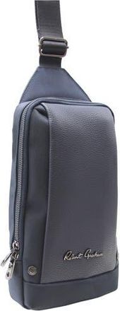 Robert Graham Howell Mixed Media Sling Bag in Navy at Nordstrom Rack