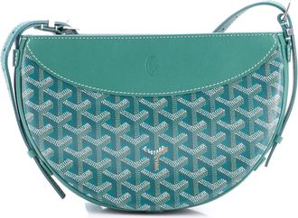 Goyard Hirondelle Shoulder Bag Coated Canvas and Leather