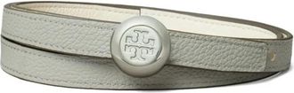 Tory Burch Romy Riem - Dames - Riemen - Wit - M - Leer - Accessoires