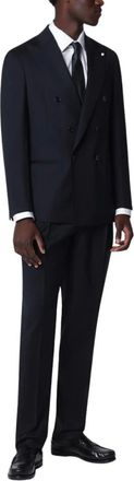 Luigi Bianchi Mantova Hombre, Trajes, Azul, Talla: M
