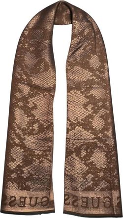 Guess Foulard in Seta - - Accessories - Donna - Marrone - ONE SIZE