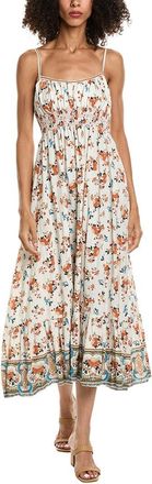 Max Studio Double Spaghetti Strap Midi Dress