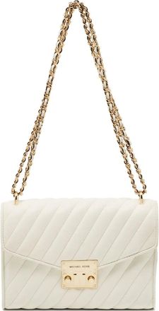 Michael Kors Borsa a spalla in pelle trapuntata - Bianco