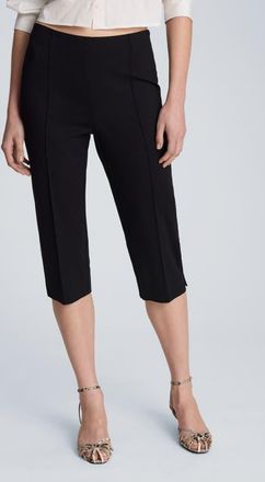 Kenneth Cole Pintuck Capri Pants in Black at Nordstrom, Size Medium