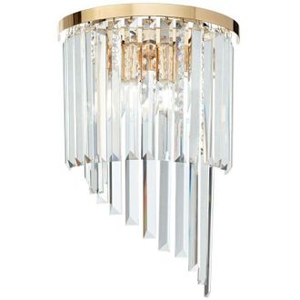 Ideal Lux Ideal Lux Carlton - 3 Light Wall Light Gold, E14