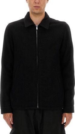 Rick Owens Front Zip Closure Shirt Jacket