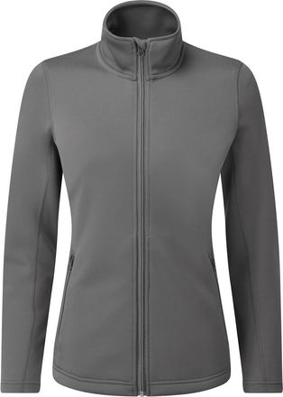 Premier Dames/Dames Geverfd Sweat Jasje (Donkergrijs)