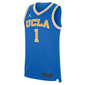 Nike Jordan Mens UCLA Bruins Replica Jordan Brand College Basketball Jersey in Blue | CLEVGRJJCBJUCL-UCL