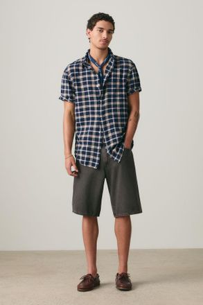 Levi's 478 Baggy Shorts - Hombre - 28X12 - Negro / Overnight Bag Shorts